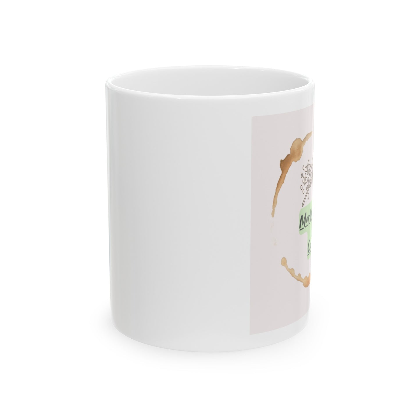 MorVenture Coffee Brand Ceramic Mug, 11oz